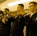 Navy Band Southeast's Big Band performs at MWR's Christmas Market and Music