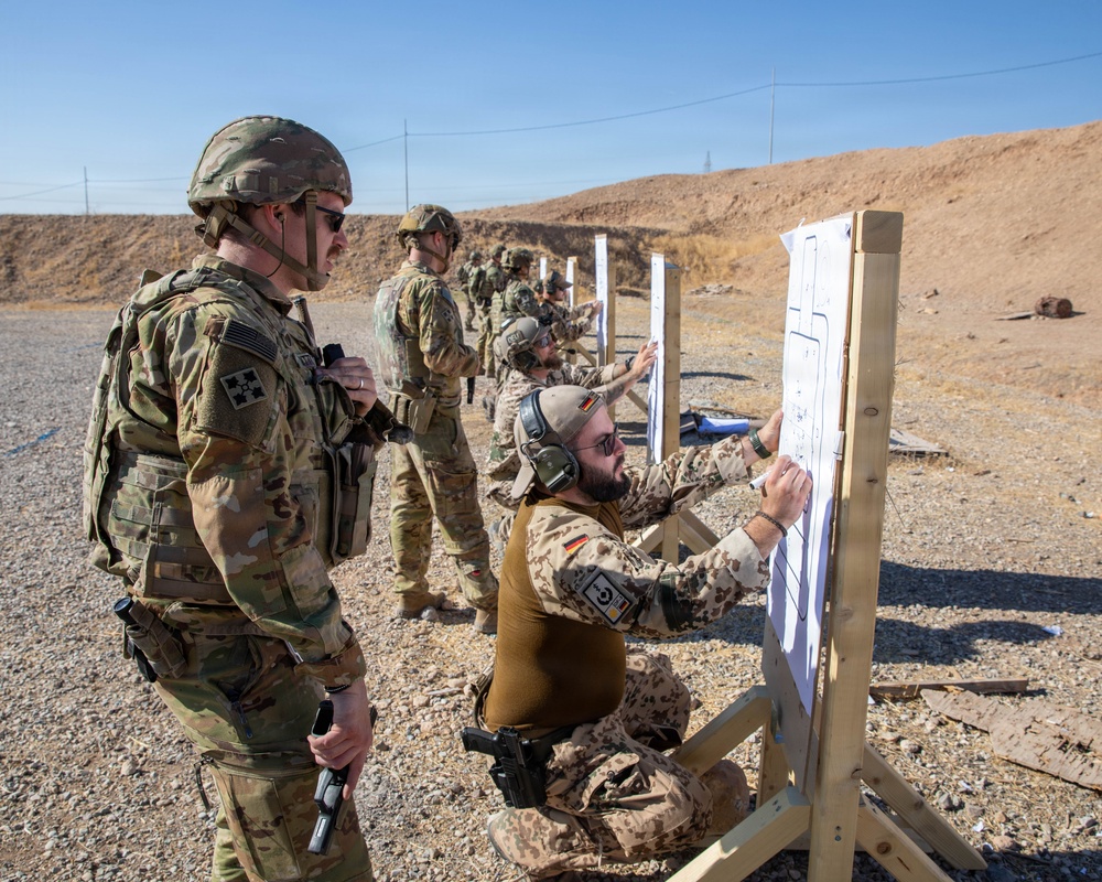 U.S., German Soldiers Enhance Readiness and Partnership During Schützenschnur Qualification at Beneswala Range