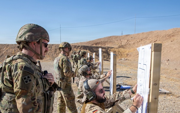 U.S., German Soldiers Enhance Readiness and Partnership During Schützenschnur Qualification at Beneswala Range