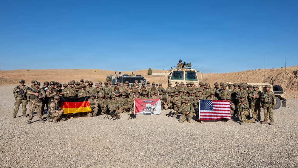 U.S., German Soldiers Enhance Readiness and Partnership During Schützenschnur Qualification at Beneswala Range