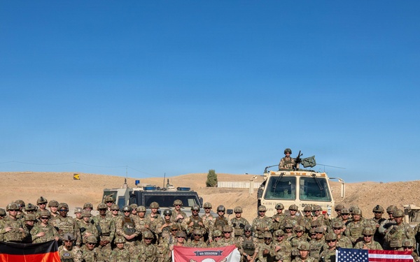 U.S., German Soldiers Enhance Readiness and Partnership During Schützenschnur Qualification at Beneswala Range