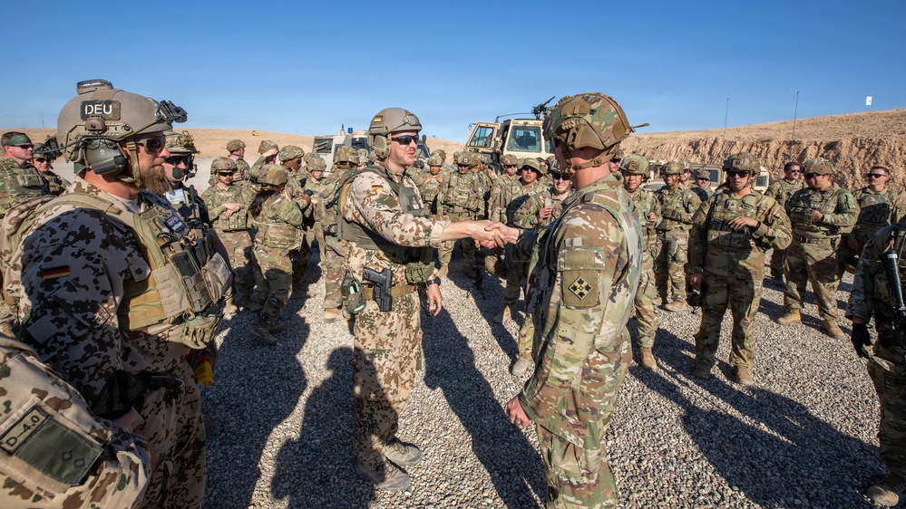U.S., German Soldiers Enhance Readiness and Partnership During Schützenschnur Qualification at Beneswala Range