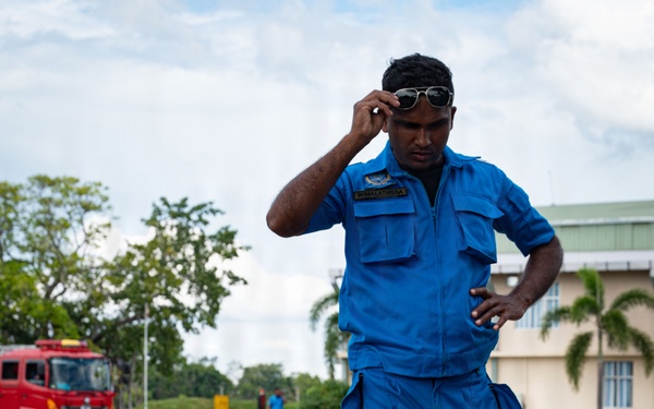 374 AW MXS, AMXS perform engine maintenance operations in Sri Lanka