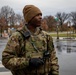 A Mississippi Army National Guard Soldier stands on patrol in Washington, D.C.
