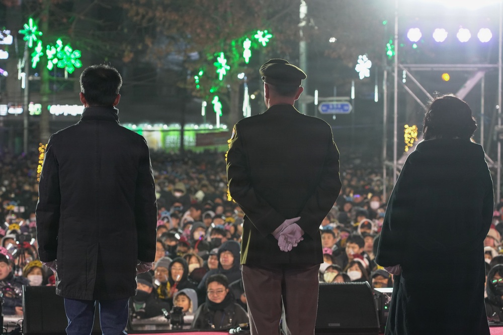 Standing before the Daegu community