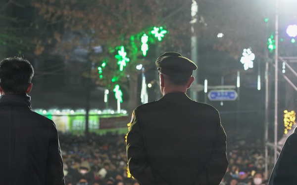 Standing before the Daegu community