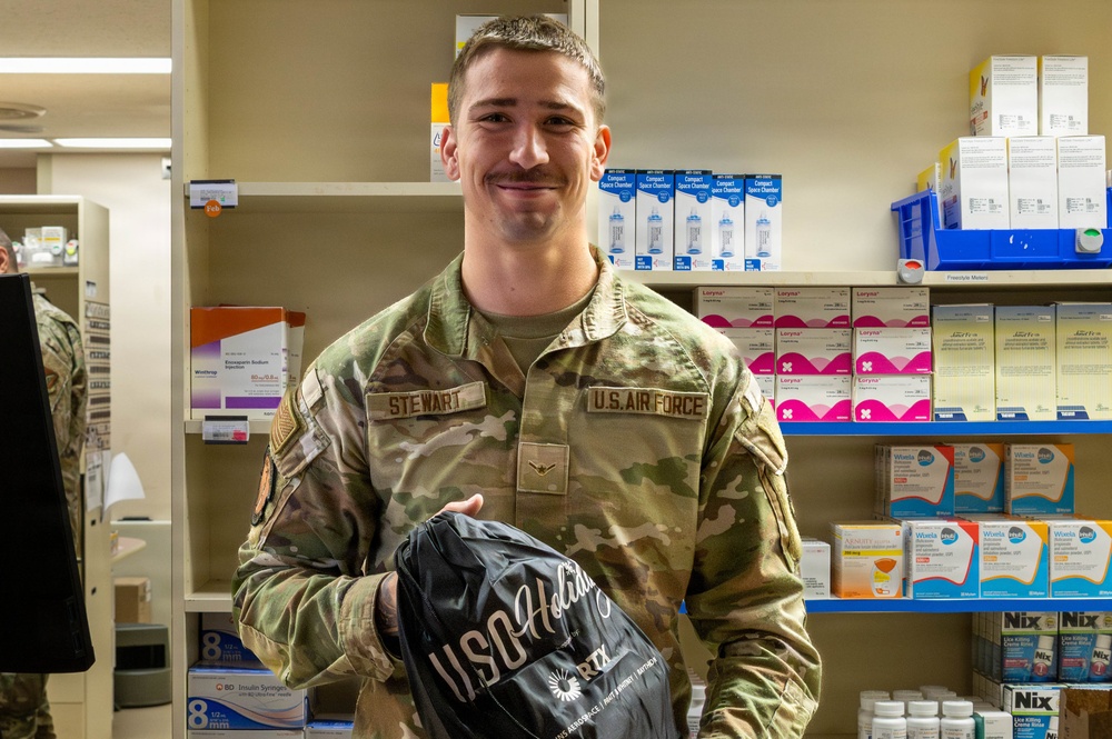 USO Delivers Holiday Joy Across Team Misawa