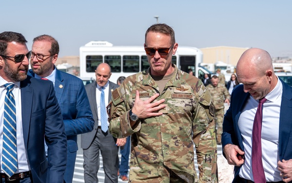 Congressional delegation visits CENTCOM AOR