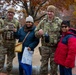 Mississippi Army National Guard Soldiers take a picture with members of the public in Washington, D.C.