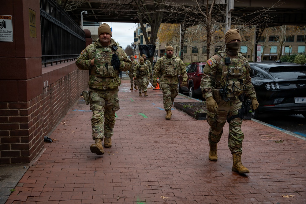 DVIDS - Images - Mississippi Army National Guard Soldiers patrol in ...