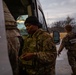 A Mississippi Army National Guard Soldier delivers food to service members in Washington, D.C.