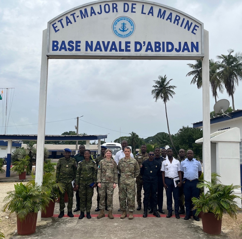 AFRICOM delegation visits Côte d&amp;#39;Ivoire to deepen logistic cooperation