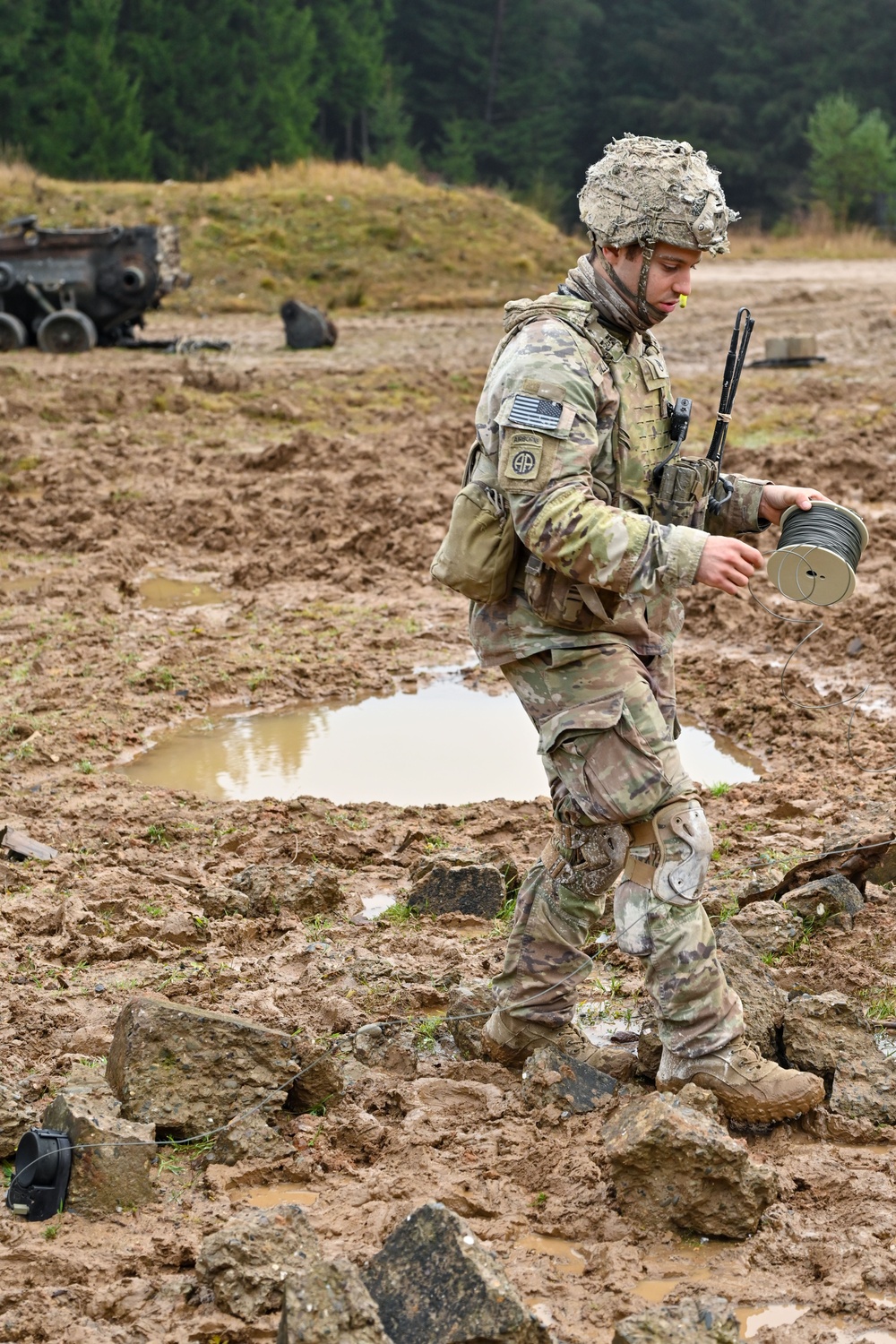 Sky Soldiers train with Selectable Lightweight Attack Munitions