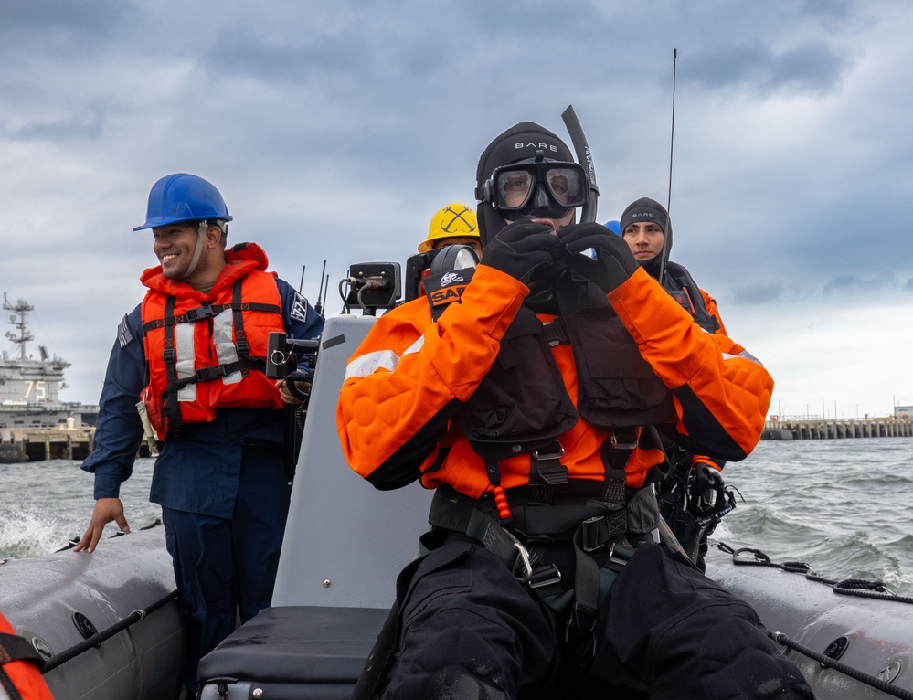 Daily Operations Aboard USS George H.W. Bush (CVN 77)