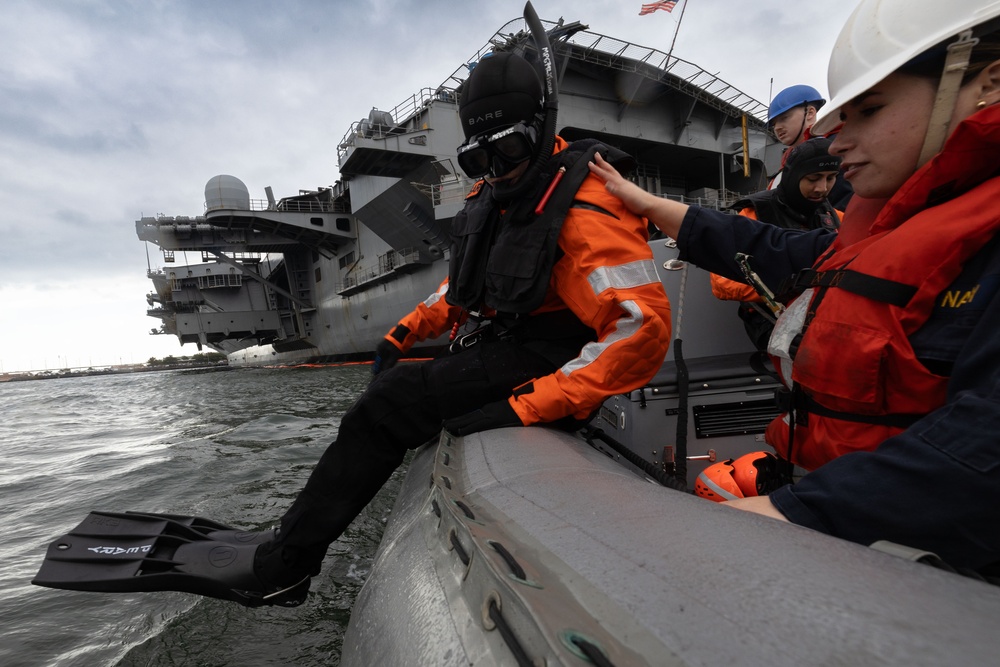 Daily Operations Aboard USS George H.W. Bush (CVN 77)