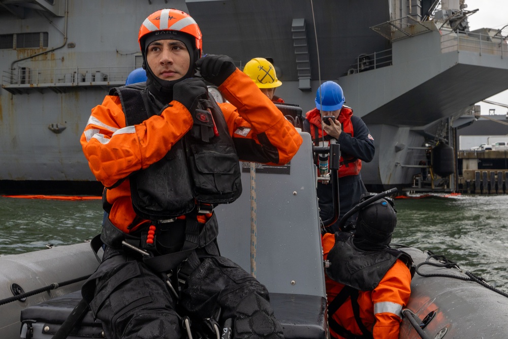 Daily Operations Aboard USS George H.W. Bush (CVN 77)