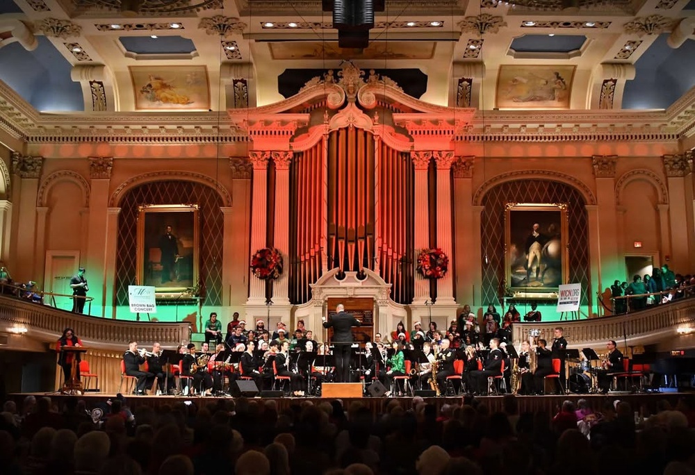 Navy Band Northeast Performs Annual Holiday Concert at Mechanics Hall