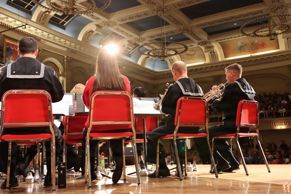 Navy Band Northeast Performs Annual Holiday Concert at Mechanics Hall
