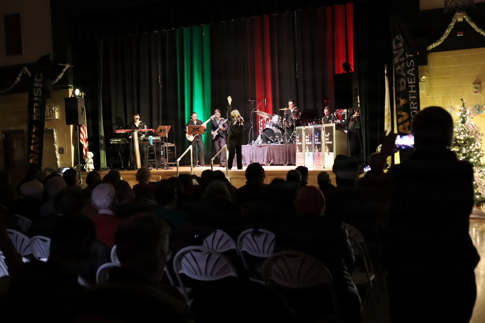 Navy Band Northeast Performs Holiday Concert at The Pennfield School