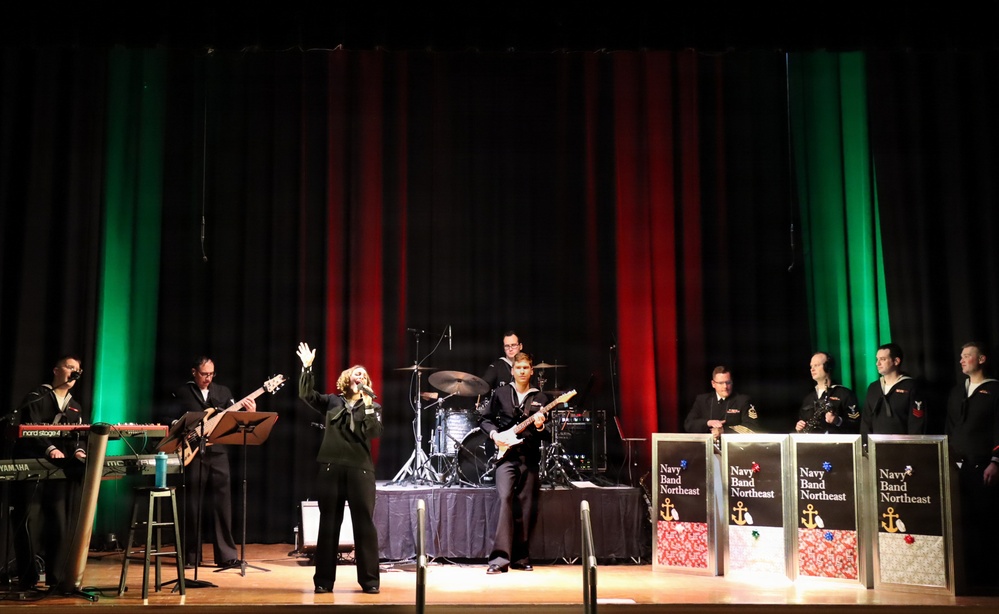 Navy Band Northeast Performs Holiday Concert at The Pennfield School