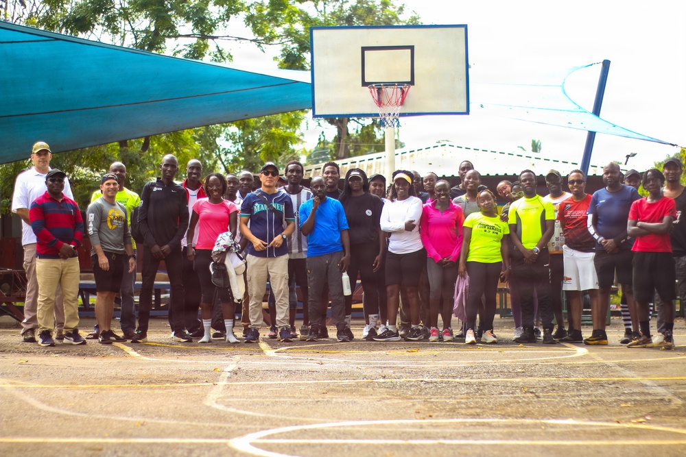 WRAIR-Africa hosts Army Ten Miler Shadow Run in Western Kenya