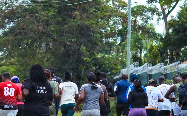 WRAIR-Africa hosts Army Ten Miler Shadow Run in Western Kenya