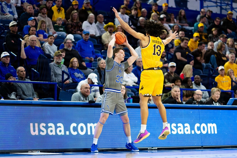 USAFA Men’s Basketball vs Wyoming 2025