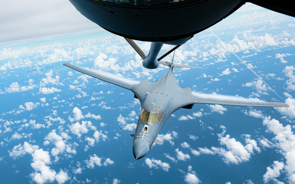 U.S. B-1B Bombers conduct operations in U.S. Southern Command AOR