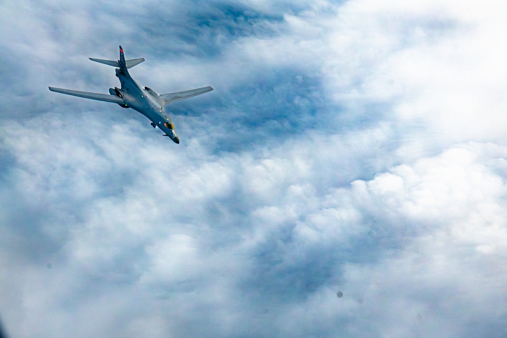 U.S. B-1B Bombers conduct operations in U.S. Southern Command AOR