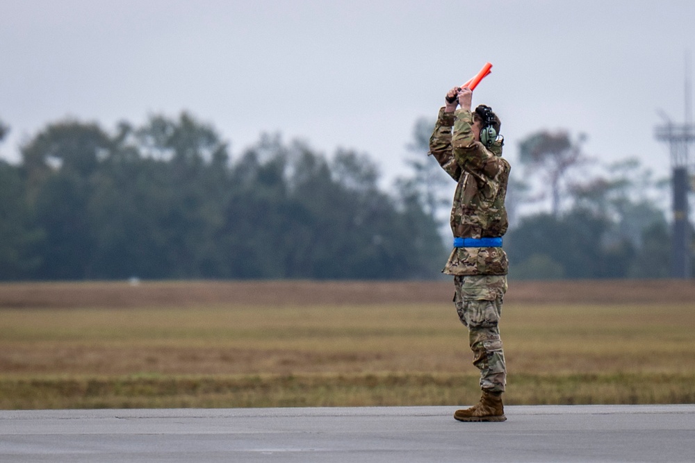 Airmen deploy in support of Operation Southern Spear