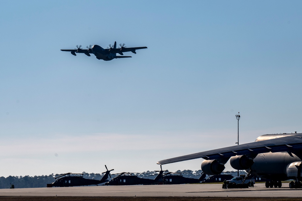 Airmen deploy in support of Operation Southern Spear