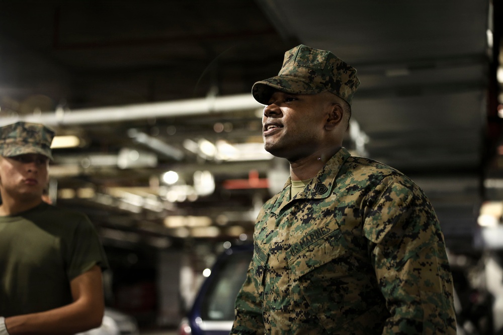 MBW Hosts Rifle Ceremonial Drill School