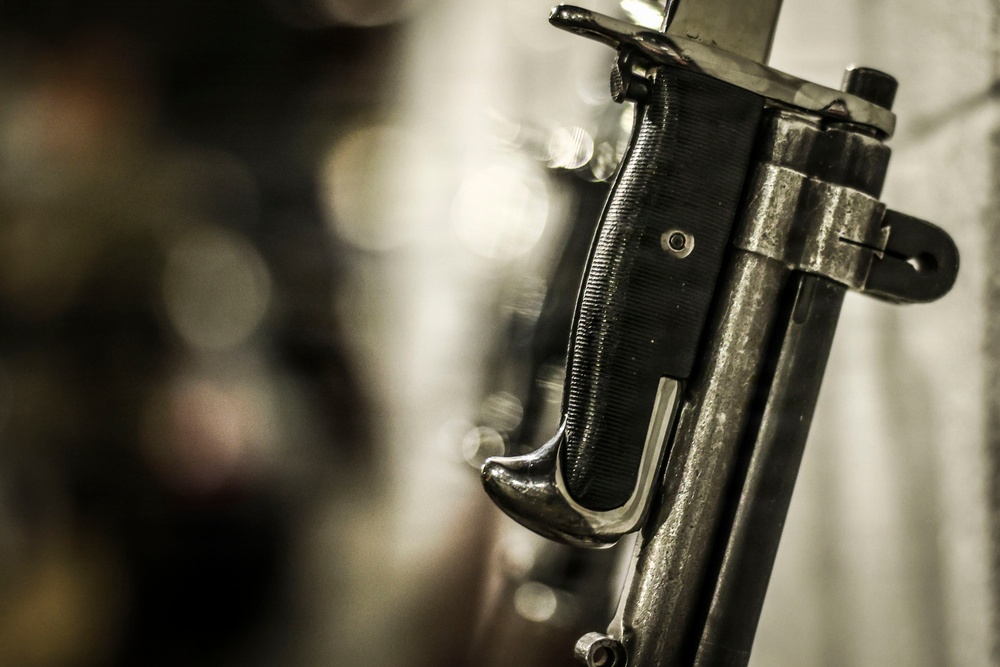 MBW Hosts Rifle Ceremonial Drill School