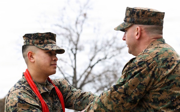 Jose Mendoza’s Promotion to Corporal, January 5, 2026