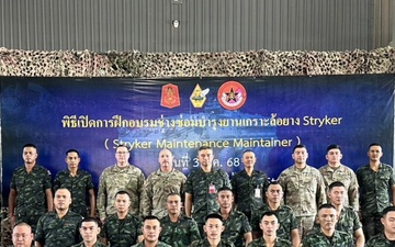 Guardsmen participate in Stryker Maintainer and Maintenance Manager Exchange