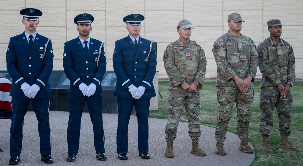 Luke Air Force Base Honor Guard Ceremony