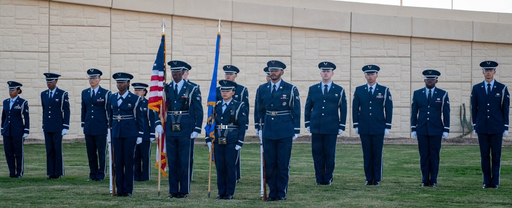 Luke Air Force Base Honor Guard Ceremony