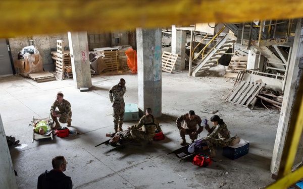 USAFSAM students sharpen skills in protective gear drills