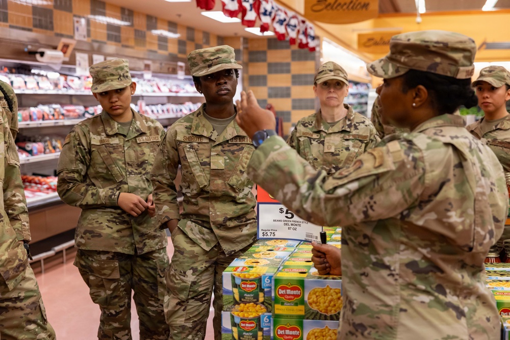 USAFSAM students learn food safety through hands-on inspections, community tours