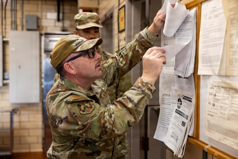 USAFSAM students learn food safety through hands-on inspections, community tours