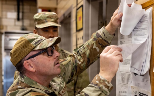 USAFSAM students learn food safety through hands-on inspections, community tours