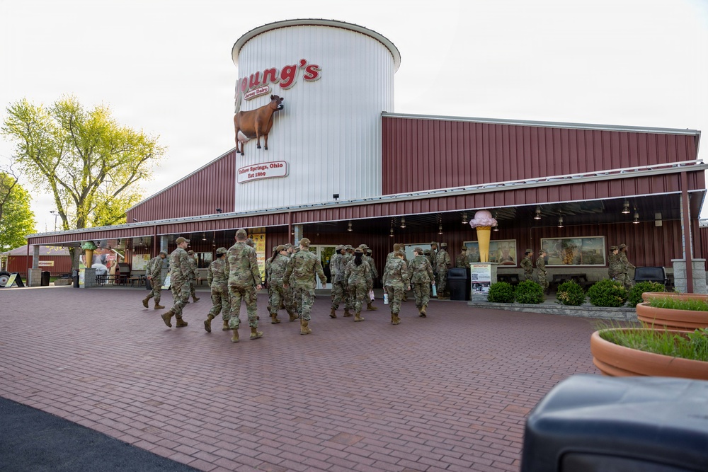 USAFSAM students learn food safety through hands-on inspections, community tours