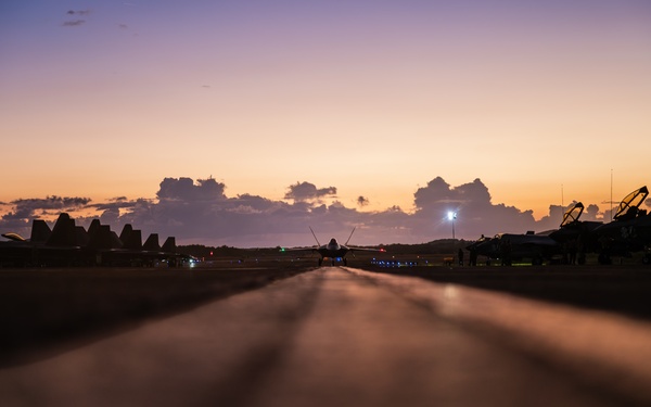 U.S. Military aircraft return following actions in Venezuela