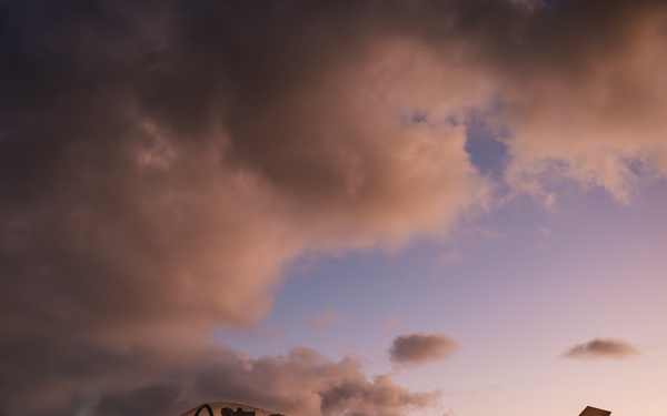 U.S. Military aircraft return following actions in Venezuela