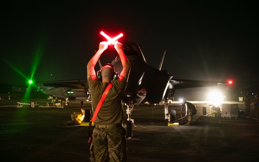 U.S. Military aircraft return following actions in Venezuela