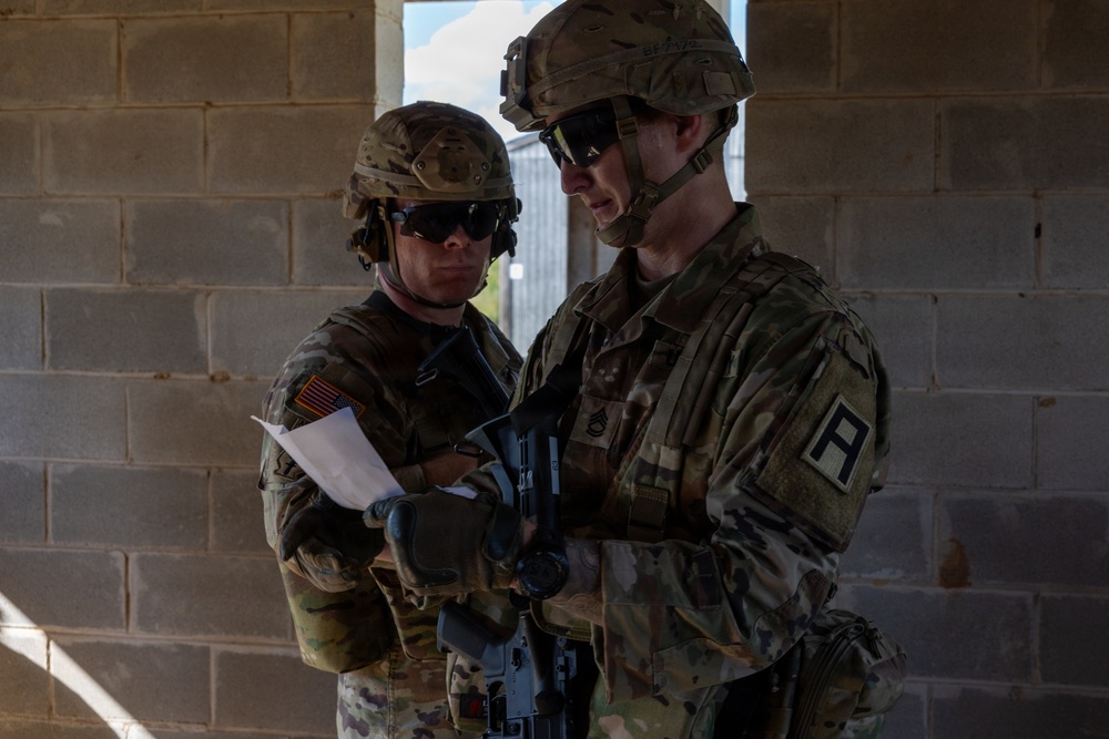 Squad Leader Gives Report