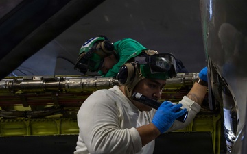 Abraham Lincoln conducts routine operations