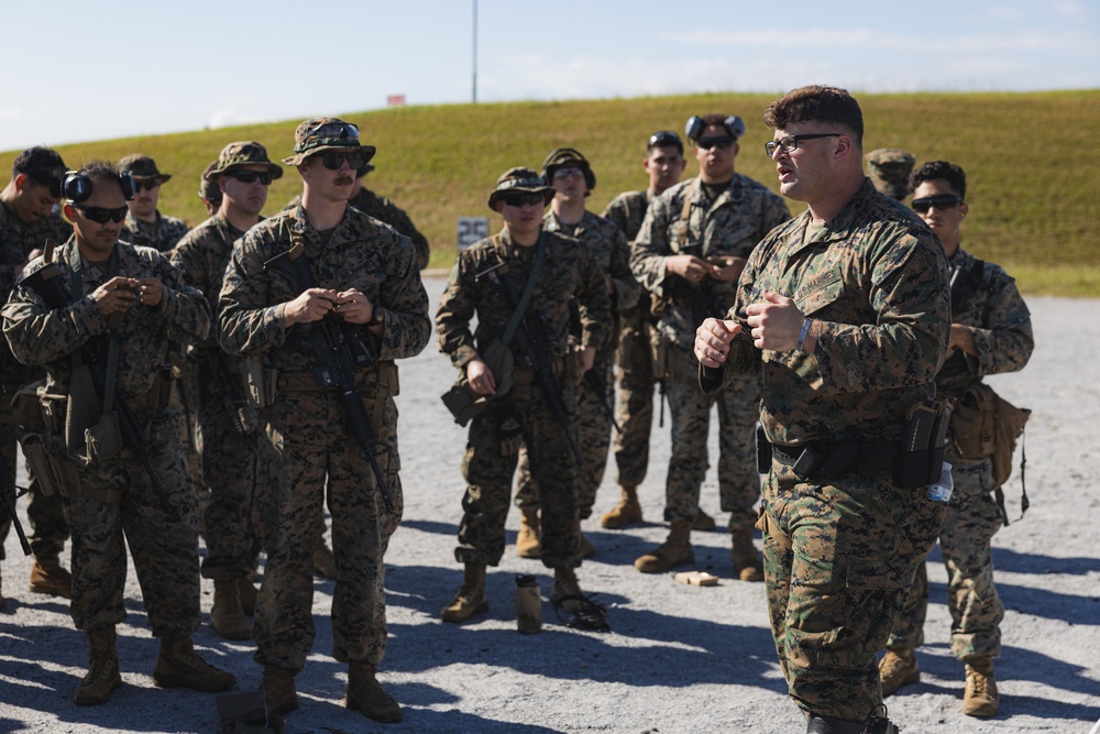Competition breeds excellence: Shooting Team instructs Camp Butler Marines in small arms techniques