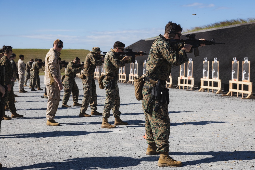 Competition breeds excellence: Shooting Team instructs Camp Butler Marines in small arms techniques