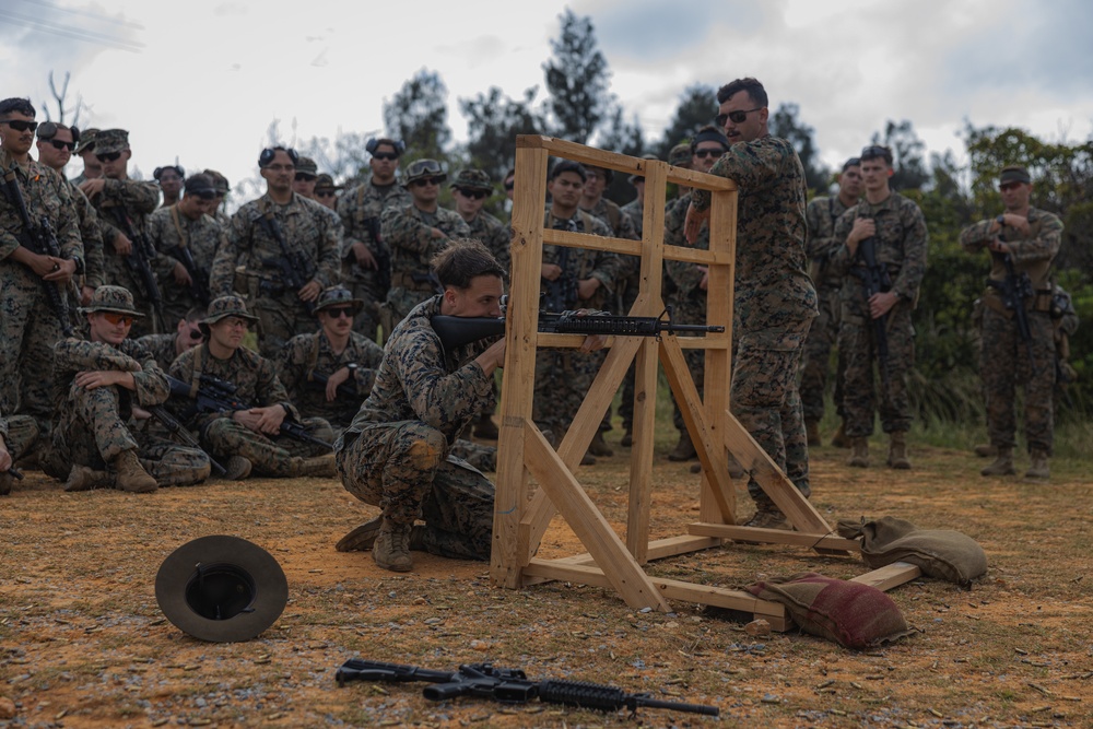 Competition breeds excellence: Shooting Team instructs Camp Butler Marines in small arms techniques